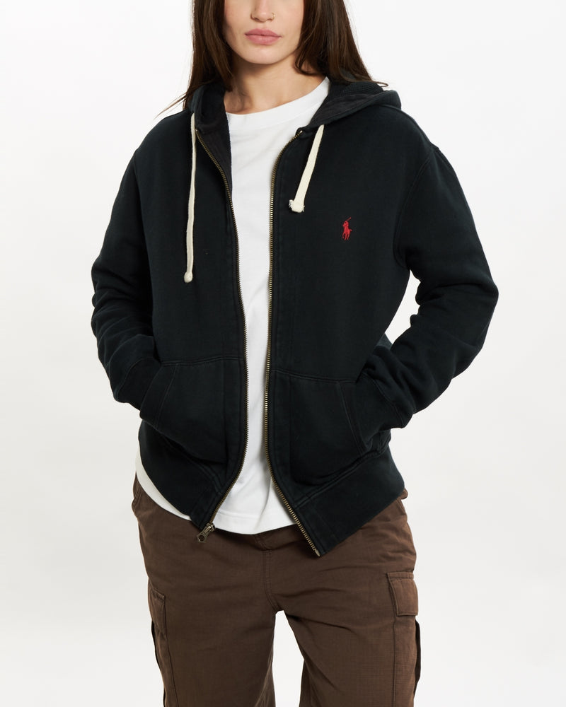 Vintage 90s Polo Ralph Lauren Hooded Sweatshirt <br>S , The Real Deal , newtown, sydney, australia, thrift store, opshop, preloved, secondhand, sustainable, retro, antique, 70s, 80s, 90s, 2000s, 00s, fashion, clothing, streetwear, trendy, garment, style, boutique, store, shop, archive, sale, cheap, best, top