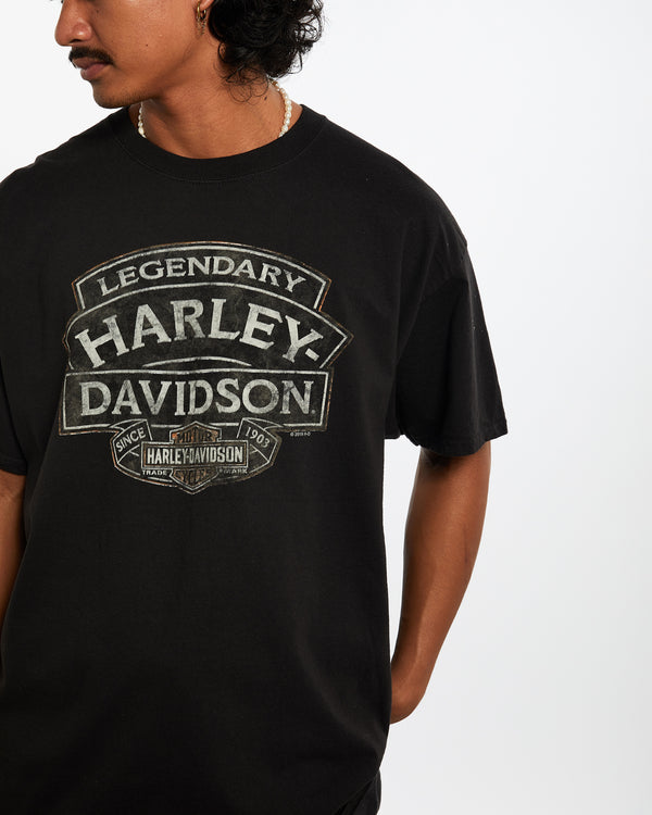 Vintage Harley Davidson Tee <br>L , The Real Deal , newtown, sydney, australia, thrift store, opshop, preloved, secondhand, sustainable, retro, antique, 70s, 80s, 90s, 2000s, 00s, fashion, clothing, streetwear, trendy, garment, style, boutique, store, shop, archive, sale, cheap, best, top