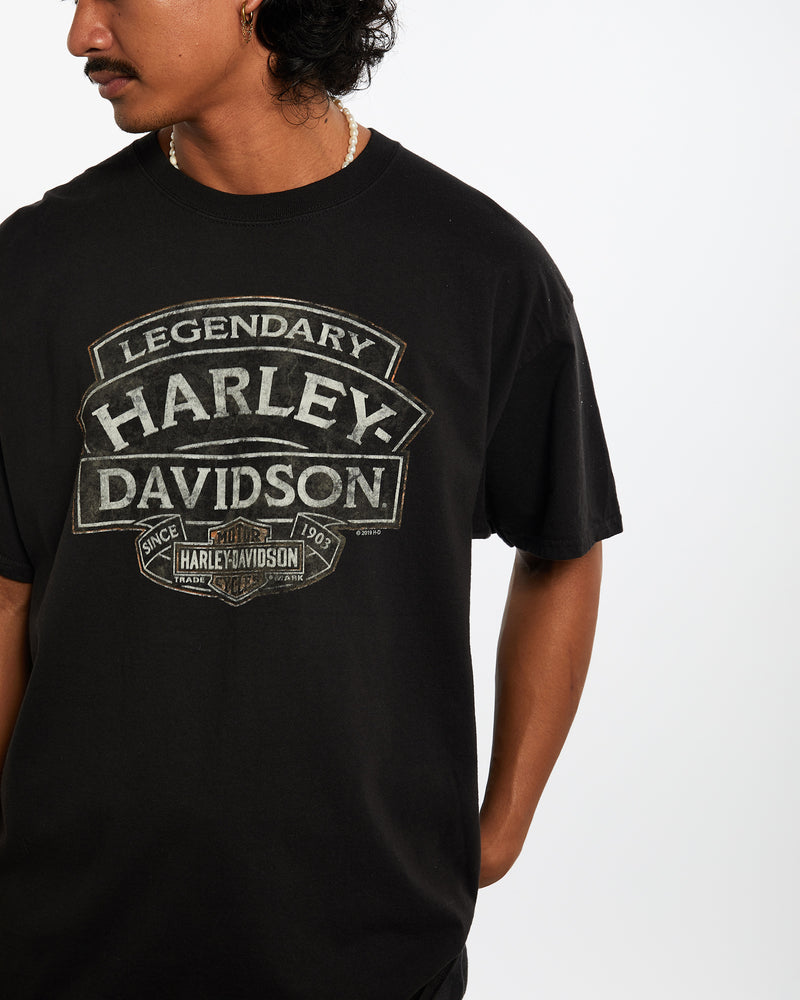 Vintage Harley Davidson Tee <br>L , The Real Deal , newtown, sydney, australia, thrift store, opshop, preloved, secondhand, sustainable, retro, antique, 70s, 80s, 90s, 2000s, 00s, fashion, clothing, streetwear, trendy, garment, style, boutique, store, shop, archive, sale, cheap, best, top