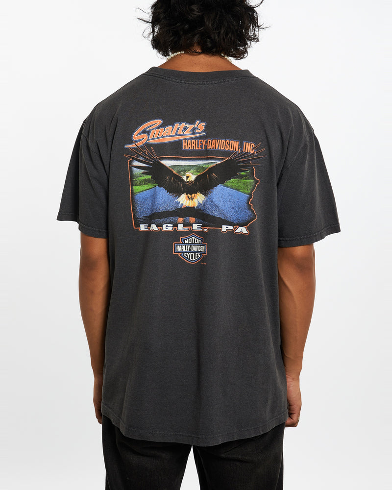 Vintage Harley Davidson Tee <br>L , The Real Deal , newtown, sydney, australia, thrift store, opshop, preloved, secondhand, sustainable, retro, antique, 70s, 80s, 90s, 2000s, 00s, fashion, clothing, streetwear, trendy, garment, style, boutique, store, shop, archive, sale, cheap, best, top