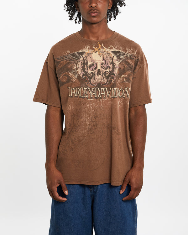 Vintage Harley Davidson Tee <br>L , The Real Deal , newtown, sydney, australia, thrift store, opshop, preloved, secondhand, sustainable, retro, antique, 70s, 80s, 90s, 2000s, 00s, fashion, clothing, streetwear, trendy, garment, style, boutique, store, shop, archive, sale, cheap, best, top