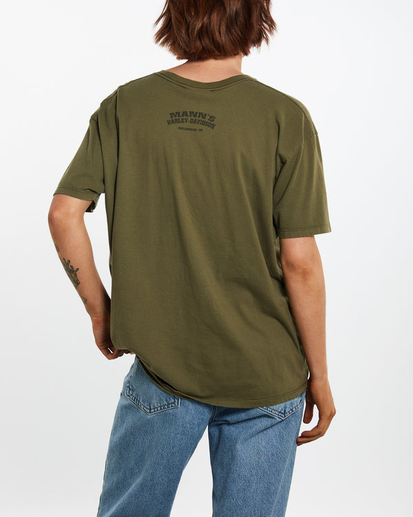 Vintage Harley Davidson Tee <br>M , The Real Deal , newtown, sydney, australia, thrift store, opshop, preloved, secondhand, sustainable, retro, antique, 70s, 80s, 90s, 2000s, 00s, fashion, clothing, streetwear, trendy, garment, style, boutique, store, shop, archive, sale, cheap, best, top