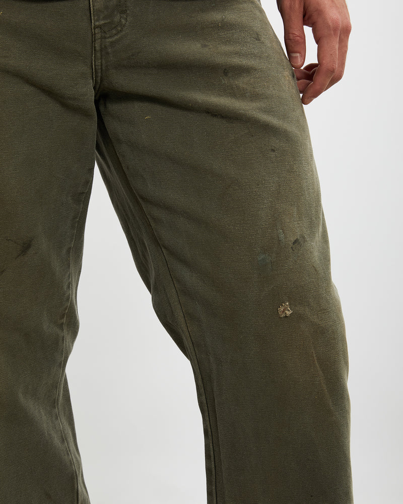 Vintage Dickies Carpenter Pants <br>34" , The Real Deal , newtown, sydney, australia, thrift store, opshop, preloved, secondhand, sustainable, retro, antique, 70s, 80s, 90s, 2000s, 00s, fashion, clothing, streetwear, trendy, garment, style, boutique, store, shop, archive, sale, cheap, best, top