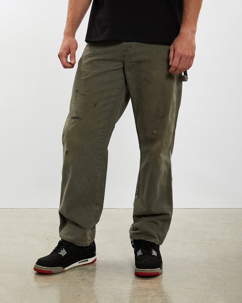 Vintage Dickies Carpenter Pants <br>34" , The Real Deal , newtown, sydney, australia, thrift store, opshop, preloved, secondhand, sustainable, retro, antique, 70s, 80s, 90s, 2000s, 00s, fashion, clothing, streetwear, trendy, garment, style, boutique, store, shop, archive, sale, cheap, best, top