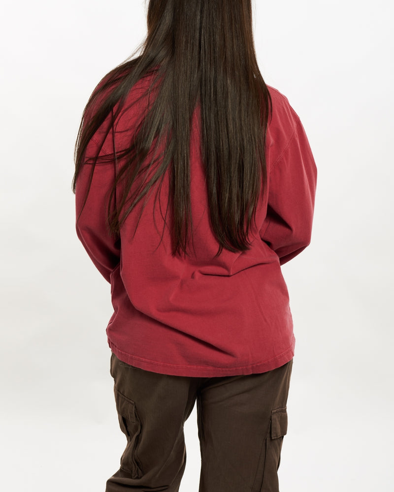 Vintage Carhartt Long Sleeve Henley Tee <br>S , The Real Deal , newtown, sydney, australia, thrift store, opshop, preloved, secondhand, sustainable, retro, antique, 70s, 80s, 90s, 2000s, 00s, fashion, clothing, streetwear, trendy, garment, style, boutique, store, shop, archive, sale, cheap, best, top