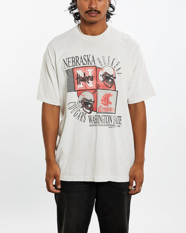 1995 NCAA University of Nebraska Huskers Tee <br>XL