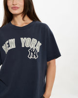 Vintage MLB New York Yankees Tee <br>S , The Real Deal , newtown, sydney, australia, thrift store, opshop, preloved, secondhand, sustainable, retro, antique, 70s, 80s, 90s, 2000s, 00s, fashion, clothing, streetwear, trendy, garment, style, boutique, store, shop, archive, sale, cheap, best, top