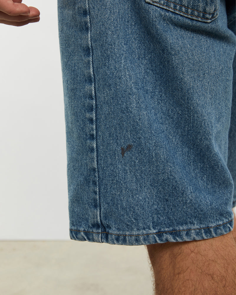 Vintage Wrangler Denim Shorts <br>32" , The Real Deal , newtown, sydney, australia, thrift store, opshop, preloved, secondhand, sustainable, retro, antique, 70s, 80s, 90s, 2000s, 00s, fashion, clothing, streetwear, trendy, garment, style, boutique, store, shop, archive, sale, cheap, best, top