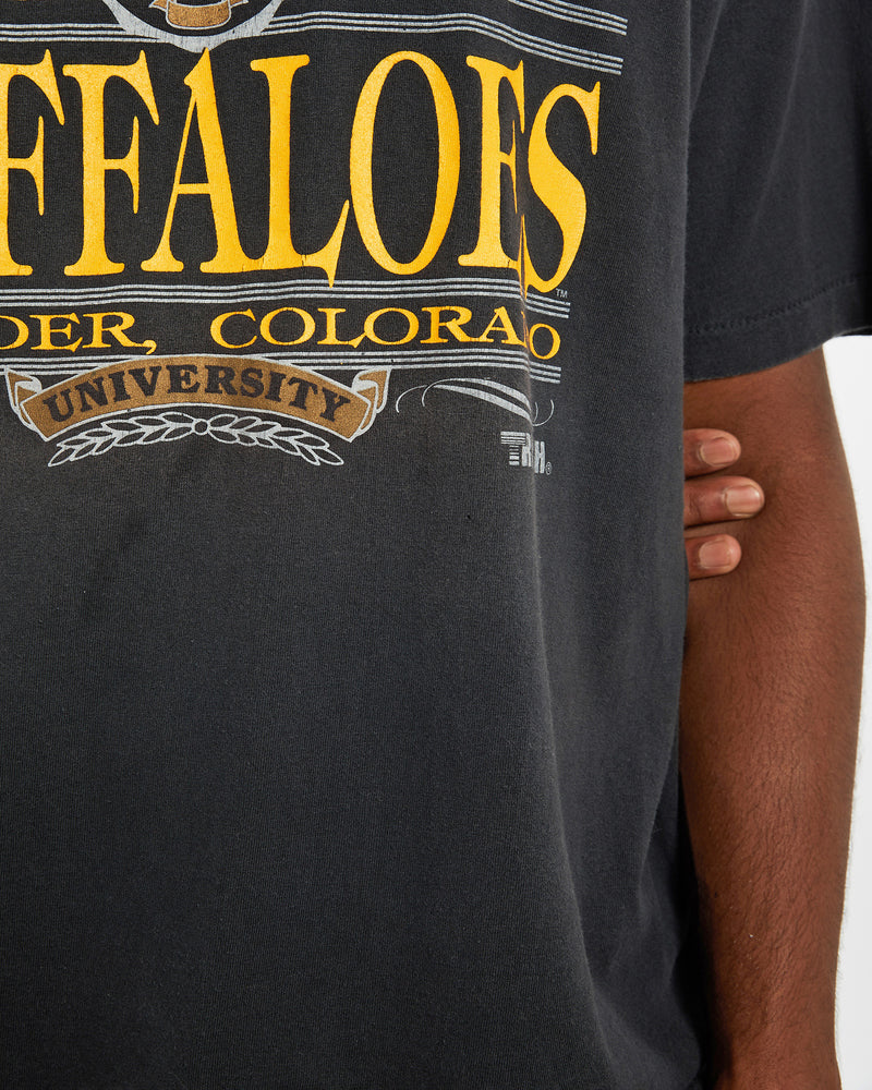 90s NCAA Colorado University Buffaloes Tee <br>L