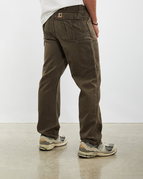 Vintage Carhartt Carpenter Pants <br>34" , The Real Deal , newtown, sydney, australia, thrift store, opshop, preloved, secondhand, sustainable, retro, antique, 70s, 80s, 90s, 2000s, 00s, fashion, clothing, streetwear, trendy, garment, style, boutique, store, shop, archive, sale, cheap, best, top