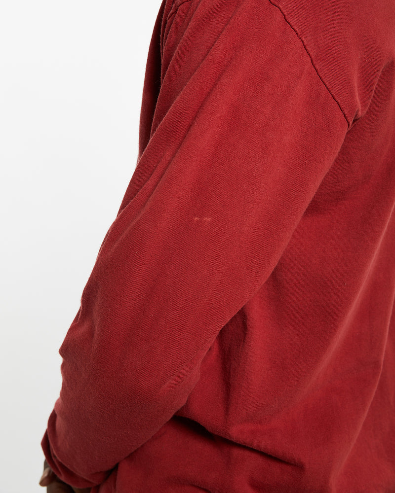 Vintage 90s NBA Los Angeles Lakers Long Sleeve Tee <br>L , The Real Deal , newtown, sydney, australia, thrift store, opshop, preloved, secondhand, sustainable, retro, antique, 70s, 80s, 90s, 2000s, 00s, fashion, clothing, streetwear, trendy, garment, style, boutique, store, shop, archive, sale, cheap, best, top