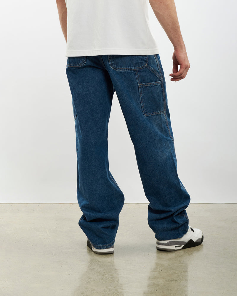 Vintage Carhartt Denim Carpenter Pants <br>32" , The Real Deal , newtown, sydney, australia, thrift store, opshop, preloved, secondhand, sustainable, retro, antique, 70s, 80s, 90s, 2000s, 00s, fashion, clothing, streetwear, trendy, garment, style, boutique, store, shop, archive, sale, cheap, best, top