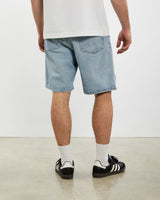 Vintage Wrangler Denim Shorts <br>33" , The Real Deal , newtown, sydney, australia, thrift store, opshop, preloved, secondhand, sustainable, retro, antique, 70s, 80s, 90s, 2000s, 00s, fashion, clothing, streetwear, trendy, garment, style, boutique, store, shop, archive, sale, cheap, best, top