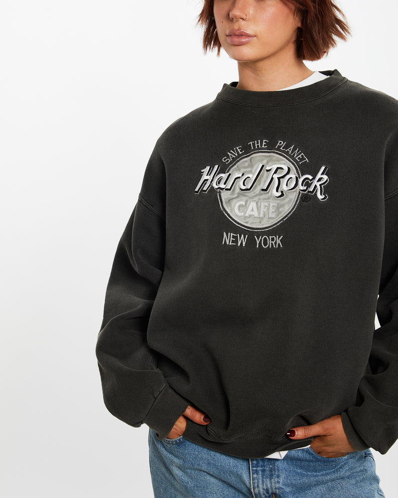 Vintage 90s Hard Rock Cafe Sweatshirt <br>M , The Real Deal , newtown, sydney, australia, thrift store, opshop, preloved, secondhand, sustainable, retro, antique, 70s, 80s, 90s, 2000s, 00s, fashion, clothing, streetwear, trendy, garment, style, boutique, store, shop, archive, sale, cheap, best, top