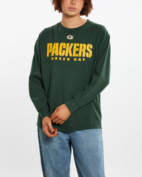 Vintage NFL Green Bay Packers Long Sleeve Tee <br>M