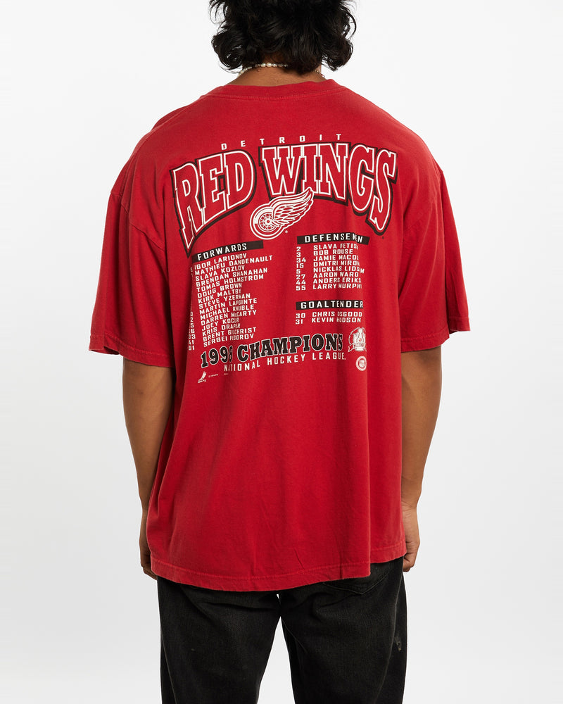 1998 NHL Detroit Red Wings Champions Tee <br>XL