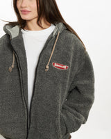 90s Quiksilver Fleece Hooded Sweatshirt <br>S