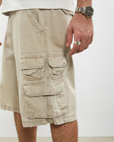 Vintage Lee Cargo Shorts <br>34" , The Real Deal , newtown, sydney, australia, thrift store, opshop, preloved, secondhand, sustainable, retro, antique, 70s, 80s, 90s, 2000s, 00s, fashion, clothing, streetwear, trendy, garment, style, boutique, store, shop, archive, sale, cheap, best, top