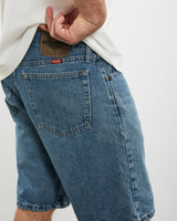 Vintage Wrangler Denim Shorts <br>32" , The Real Deal , newtown, sydney, australia, thrift store, opshop, preloved, secondhand, sustainable, retro, antique, 70s, 80s, 90s, 2000s, 00s, fashion, clothing, streetwear, trendy, garment, style, boutique, store, shop, archive, sale, cheap, best, top