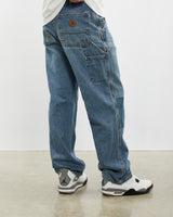 Vintage Carhartt Denim Carpenter Pants <br>32" , The Real Deal , newtown, sydney, australia, thrift store, opshop, preloved, secondhand, sustainable, retro, antique, 70s, 80s, 90s, 2000s, 00s, fashion, clothing, streetwear, trendy, garment, style, boutique, store, shop, archive, sale, cheap, best, top
