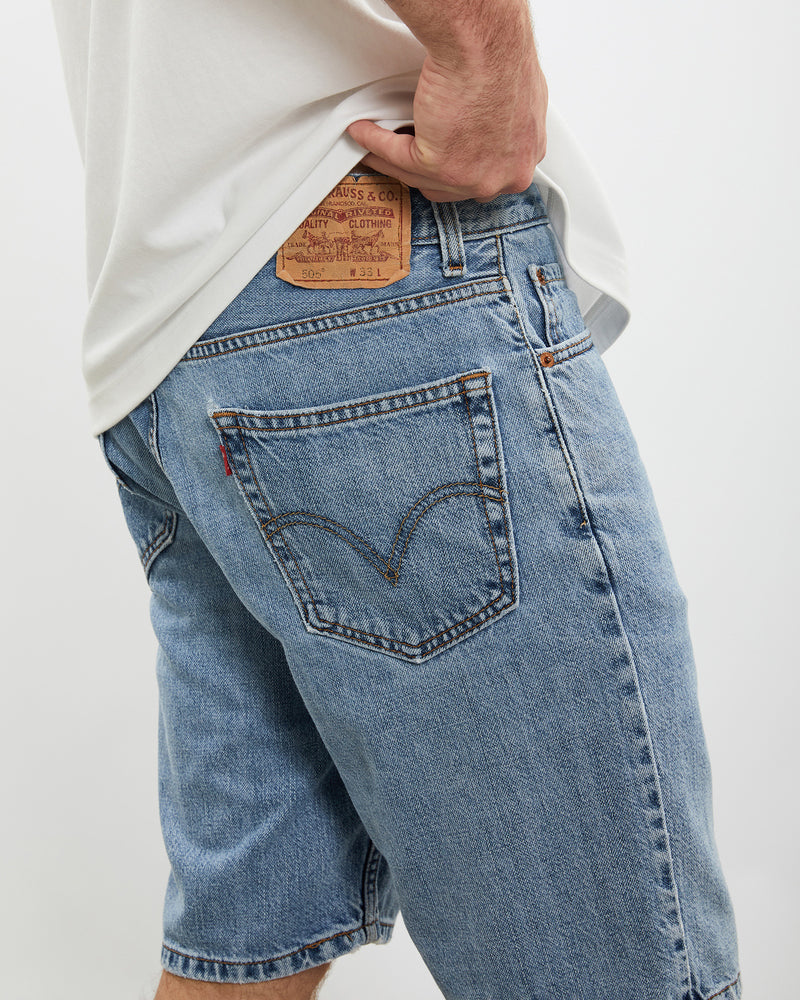 Vintage Levi's Denim Shorts <br>33" , The Real Deal , newtown, sydney, australia, thrift store, opshop, preloved, secondhand, sustainable, retro, antique, 70s, 80s, 90s, 2000s, 00s, fashion, clothing, streetwear, trendy, garment, style, boutique, store, shop, archive, sale, cheap, best, top