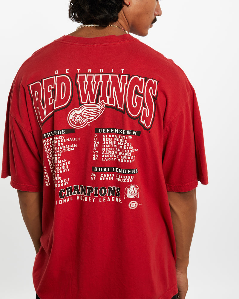 1998 NHL Detroit Red Wings Champions Tee <br>XL