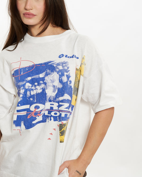 90s Lotto Soccer Tee <br>S