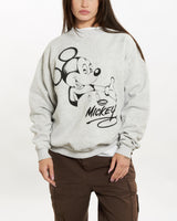 Vintage 90s Disney Mickey Mouse Sweatshirt <br>S , The Real Deal , newtown, sydney, australia, thrift store, opshop, preloved, secondhand, sustainable, retro, antique, 70s, 80s, 90s, 2000s, 00s, fashion, clothing, streetwear, trendy, garment, style, boutique, store, shop, archive, sale, cheap, best, top