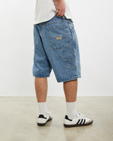 Vintage Wrangler Denim Carpenter Shorts <br>34" , The Real Deal , newtown, sydney, australia, thrift store, opshop, preloved, secondhand, sustainable, retro, antique, 70s, 80s, 90s, 2000s, 00s, fashion, clothing, streetwear, trendy, garment, style, boutique, store, shop, archive, sale, cheap, best, top