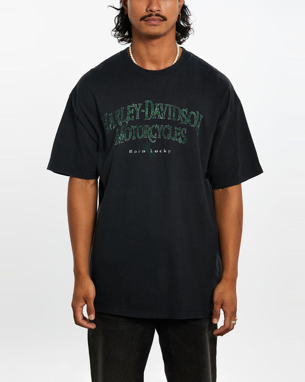 Vintage Harley Davidson Tee <br>L , The Real Deal , newtown, sydney, australia, thrift store, opshop, preloved, secondhand, sustainable, retro, antique, 70s, 80s, 90s, 2000s, 00s, fashion, clothing, streetwear, trendy, garment, style, boutique, store, shop, archive, sale, cheap, best, top