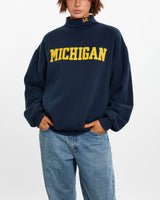 Vintage 90s Michigan State Mock Neck Sweatshirt <br>M , The Real Deal , newtown, sydney, australia, thrift store, opshop, preloved, secondhand, sustainable, retro, antique, 70s, 80s, 90s, 2000s, 00s, fashion, clothing, streetwear, trendy, garment, style, boutique, store, shop, archive, sale, cheap, best, top