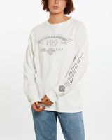 Vintage Harley Davidson Long Sleeve Tee <br>M , The Real Deal , newtown, sydney, australia, thrift store, opshop, preloved, secondhand, sustainable, retro, antique, 70s, 80s, 90s, 2000s, 00s, fashion, clothing, streetwear, trendy, garment, style, boutique, store, shop, archive, sale, cheap, best, top