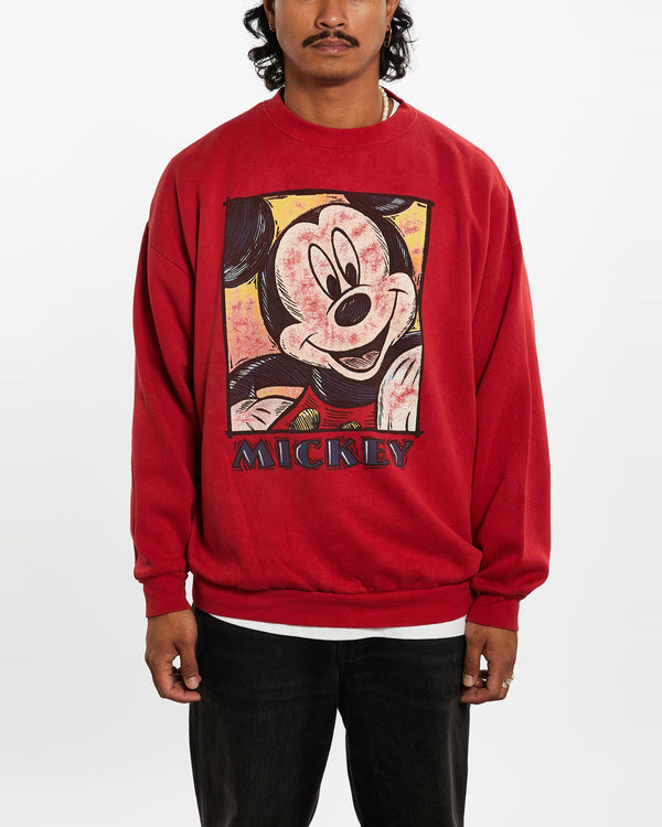 90s Disney Mickey Mouse Sweatshirt <br>L