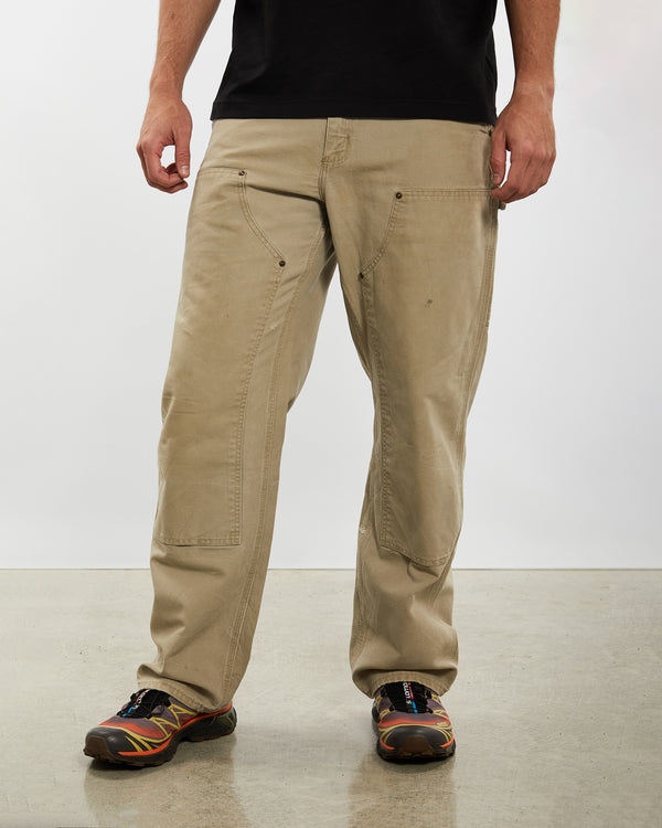 Vintage Carhartt 'Double Knee' Carpenter Pants <br>34" , The Real Deal , newtown, sydney, australia, thrift store, opshop, preloved, secondhand, sustainable, retro, antique, 70s, 80s, 90s, 2000s, 00s, fashion, clothing, streetwear, trendy, garment, style, boutique, store, shop, archive, sale, cheap, best, top