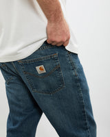 Vintage Carhartt Denim Jeans <br>33" , The Real Deal , newtown, sydney, australia, thrift store, opshop, preloved, secondhand, sustainable, retro, antique, 70s, 80s, 90s, 2000s, 00s, fashion, clothing, streetwear, trendy, garment, style, boutique, store, shop, archive, sale, cheap, best, top