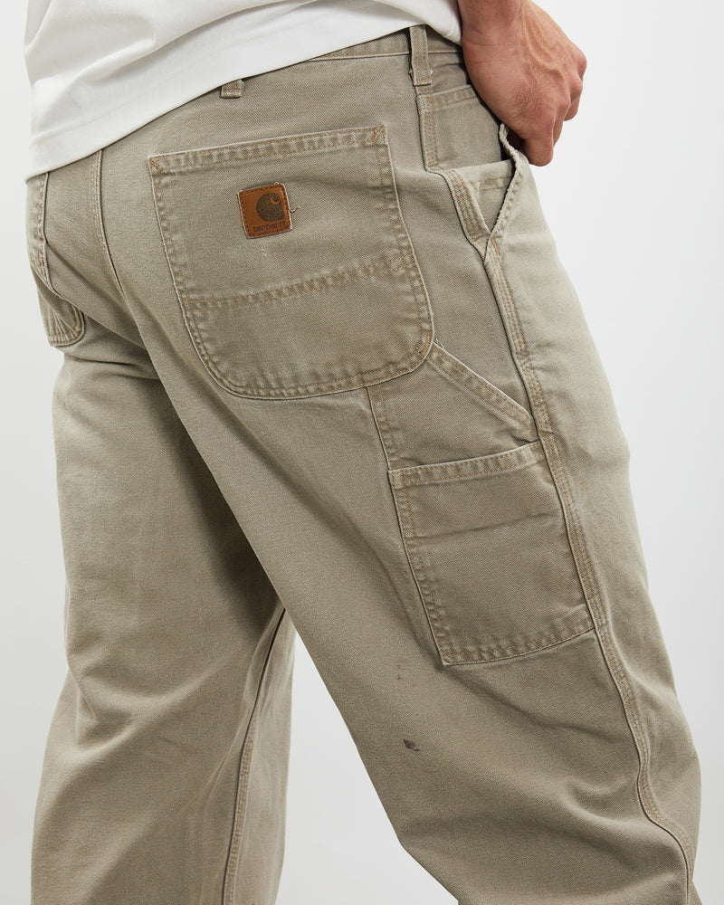 Vintage Carhartt Carpenter Pants <br>34" , The Real Deal , newtown, sydney, australia, thrift store, opshop, preloved, secondhand, sustainable, retro, antique, 70s, 80s, 90s, 2000s, 00s, fashion, clothing, streetwear, trendy, garment, style, boutique, store, shop, archive, sale, cheap, best, top