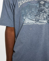 Vintage Harley Davidson Tee <br>L , The Real Deal , newtown, sydney, australia, thrift store, opshop, preloved, secondhand, sustainable, retro, antique, 70s, 80s, 90s, 2000s, 00s, fashion, clothing, streetwear, trendy, garment, style, boutique, store, shop, archive, sale, cheap, best, top