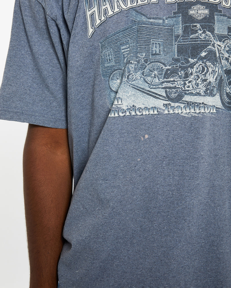 Vintage Harley Davidson Tee <br>L , The Real Deal , newtown, sydney, australia, thrift store, opshop, preloved, secondhand, sustainable, retro, antique, 70s, 80s, 90s, 2000s, 00s, fashion, clothing, streetwear, trendy, garment, style, boutique, store, shop, archive, sale, cheap, best, top