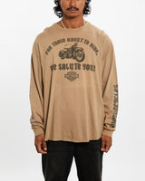 Vintage Harley Davidson Long Sleeve Tee <br>L , The Real Deal , newtown, sydney, australia, thrift store, opshop, preloved, secondhand, sustainable, retro, antique, 70s, 80s, 90s, 2000s, 00s, fashion, clothing, streetwear, trendy, garment, style, boutique, store, shop, archive, sale, cheap, best, top