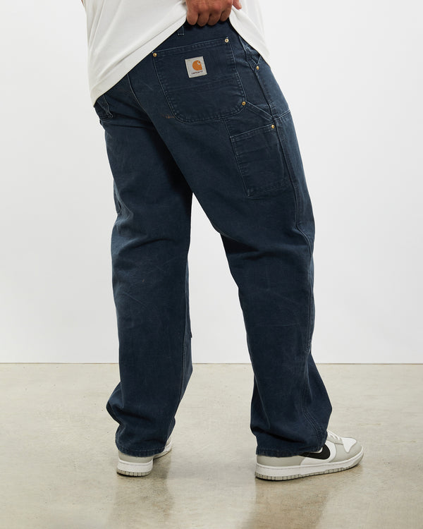 Vintage Carhartt 'Double Knee' Carpenter Pants <br>36" , The Real Deal , newtown, sydney, australia, thrift store, opshop, preloved, secondhand, sustainable, retro, antique, 70s, 80s, 90s, 2000s, 00s, fashion, clothing, streetwear, trendy, garment, style, boutique, store, shop, archive, sale, cheap, best, top