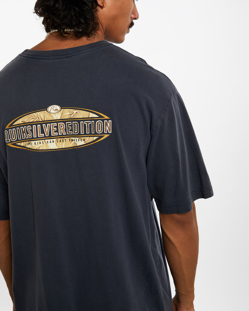 Vintage Quiksilver Tee <br>L , The Real Deal , newtown, sydney, australia, thrift store, opshop, preloved, secondhand, sustainable, retro, antique, 70s, 80s, 90s, 2000s, 00s, fashion, clothing, streetwear, trendy, garment, style, boutique, store, shop, archive, sale, cheap, best, top