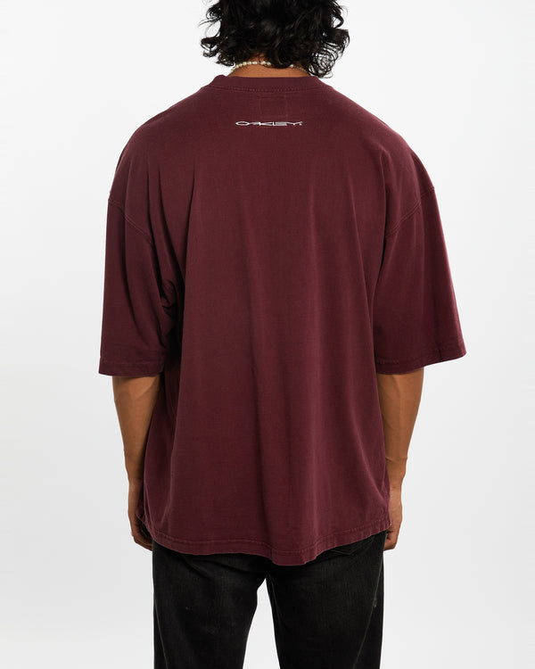 Vintage 90s Oakley Tee <br>XL , The Real Deal , newtown, sydney, australia, thrift store, opshop, preloved, secondhand, sustainable, retro, antique, 70s, 80s, 90s, 2000s, 00s, fashion, clothing, streetwear, trendy, garment, style, boutique, store, shop, archive, sale, cheap, best, top