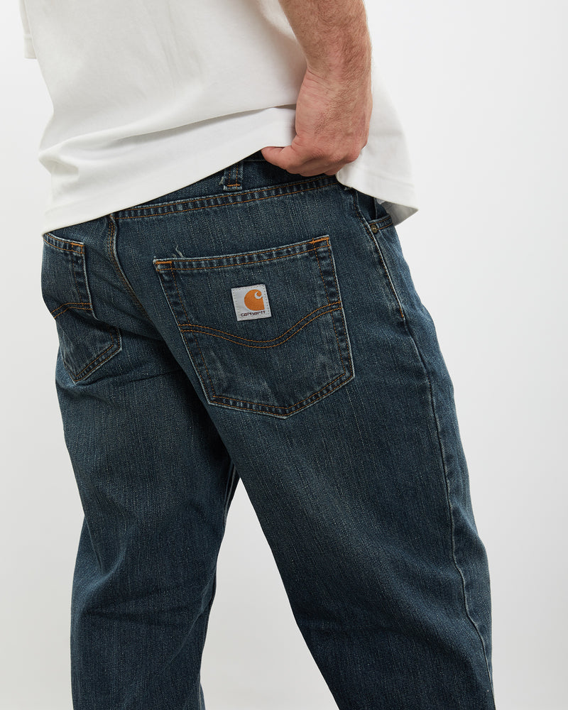 Vintage Carhartt Denim Jeans <br>32" , The Real Deal , newtown, sydney, australia, thrift store, opshop, preloved, secondhand, sustainable, retro, antique, 70s, 80s, 90s, 2000s, 00s, fashion, clothing, streetwear, trendy, garment, style, boutique, store, shop, archive, sale, cheap, best, top