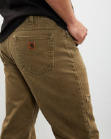Vintage Carhartt 'Flannel Lined' Pants <br>34"