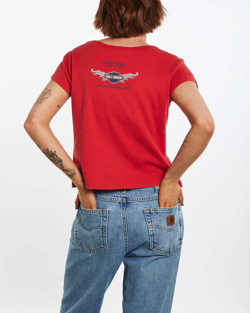 Vintage Harley Davidson Tee <br>M , The Real Deal , newtown, sydney, australia, thrift store, opshop, preloved, secondhand, sustainable, retro, antique, 70s, 80s, 90s, 2000s, 00s, fashion, clothing, streetwear, trendy, garment, style, boutique, store, shop, archive, sale, cheap, best, top