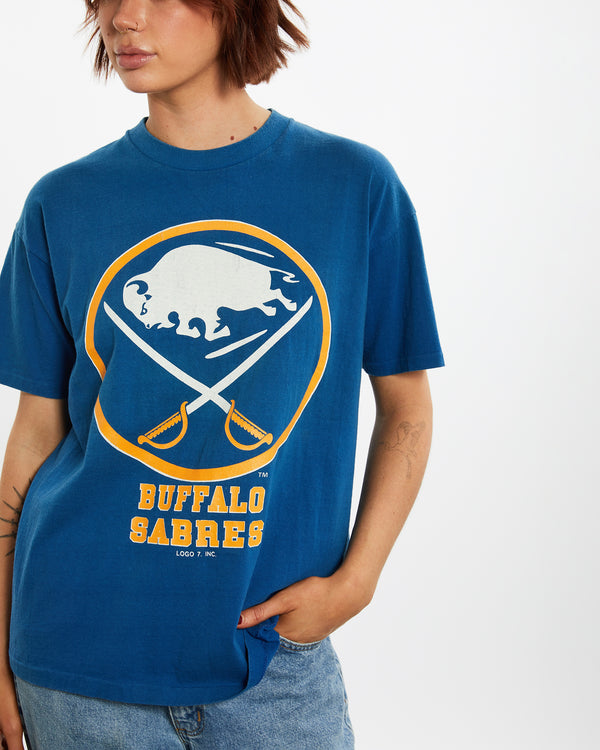 90s NHL Buffalo Sabres Tee <br>M