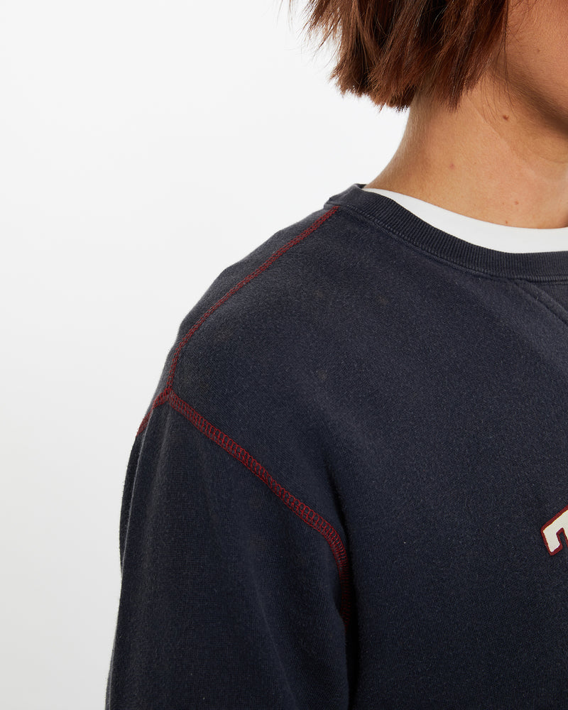 Vintage 90s Tommy Hilfiger Sweatshirt <br>M , The Real Deal , newtown, sydney, australia, thrift store, opshop, preloved, secondhand, sustainable, retro, antique, 70s, 80s, 90s, 2000s, 00s, fashion, clothing, streetwear, trendy, garment, style, boutique, store, shop, archive, sale, cheap, best, top