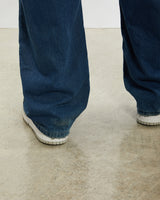 Vintage Carhartt 'Flannel Lined' Denim Carpenter Pants <br>36" , The Real Deal , newtown, sydney, australia, thrift store, opshop, preloved, secondhand, sustainable, retro, antique, 70s, 80s, 90s, 2000s, 00s, fashion, clothing, streetwear, trendy, garment, style, boutique, store, shop, archive, sale, cheap, best, top