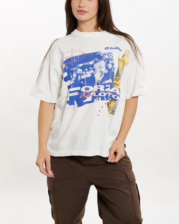 90s Lotto Soccer Tee <br>S