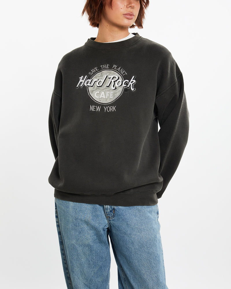 Vintage 90s Hard Rock Cafe Sweatshirt <br>M , The Real Deal , newtown, sydney, australia, thrift store, opshop, preloved, secondhand, sustainable, retro, antique, 70s, 80s, 90s, 2000s, 00s, fashion, clothing, streetwear, trendy, garment, style, boutique, store, shop, archive, sale, cheap, best, top